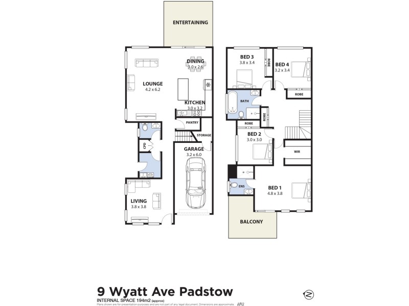 9 Wyatt Avenue, Padstow NSW 2211 Floorplan