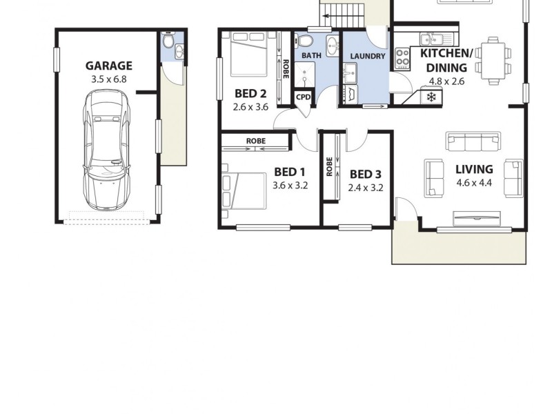 26 Harvey Avenue, Padstow NSW 2211 Floorplan