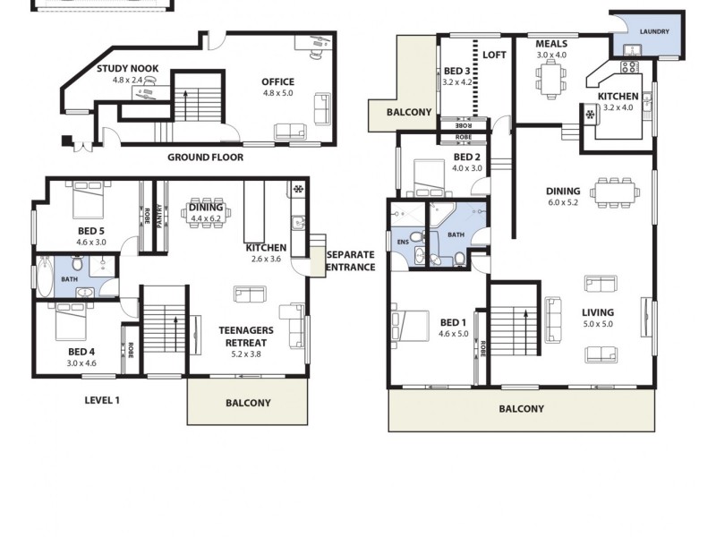 24 Carinya Road, Picnic Point NSW 2213 Floorplan
