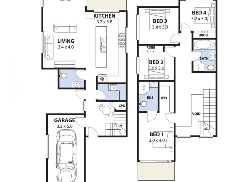 66 Apex Avenue, Picnic Point NSW 2213 Floorplan