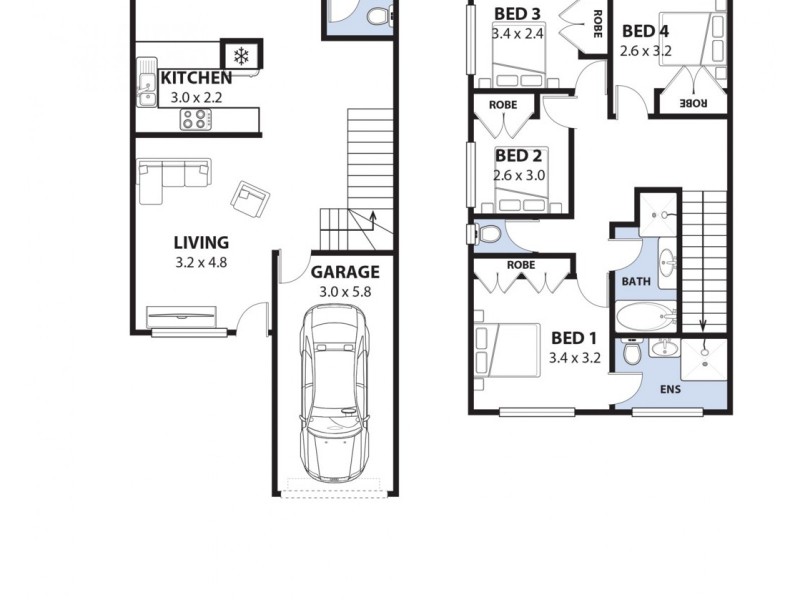56A Whittle Avenue, Milperra NSW 2214 Floorplan