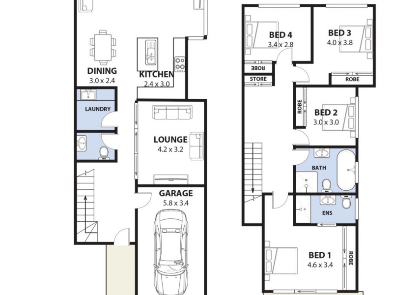 5A Dove Street, Revesby NSW 2212 Floorplan