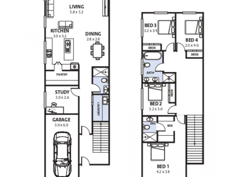 1A Dowding Street, Panania NSW 2213 Floorplan