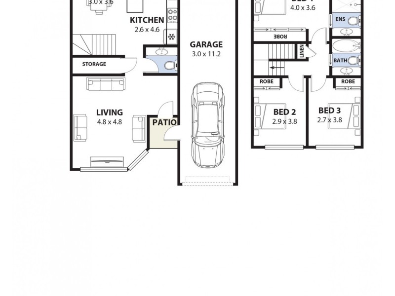64/169 Horsley Road, Panania NSW 2213 Floorplan