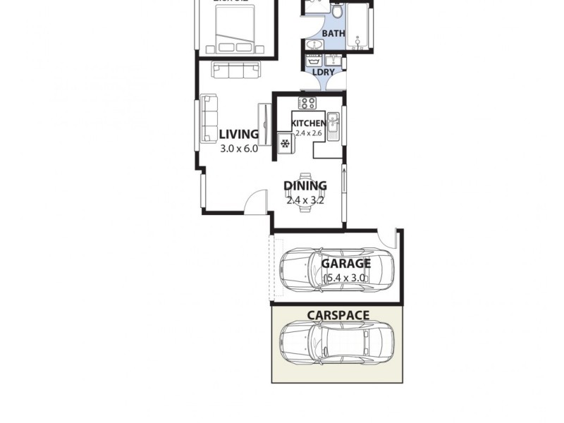 1/91 Vega Street, Revesby NSW 2212 Floorplan