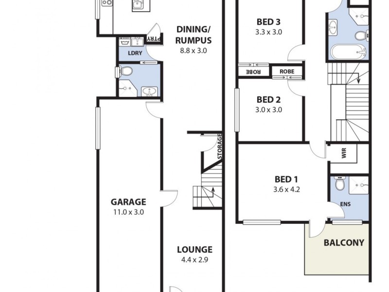 6A Grieve Crescent, Milperra NSW 2214 Floorplan