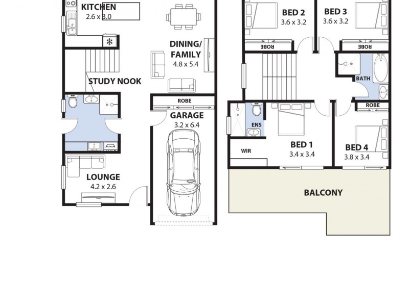 19A Stiles Avenue, Padstow NSW 2211 Floorplan