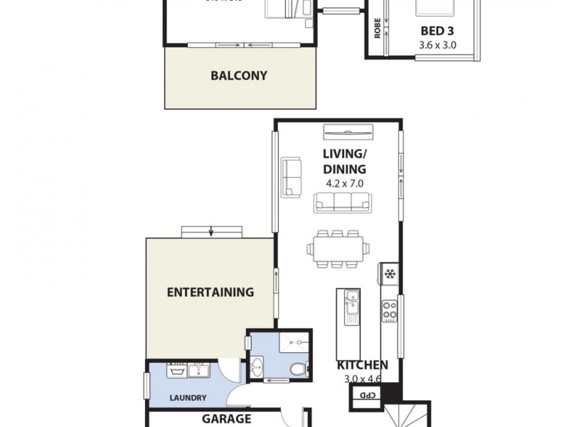 61 Clifford Street, Panania NSW 2213 Floorplan