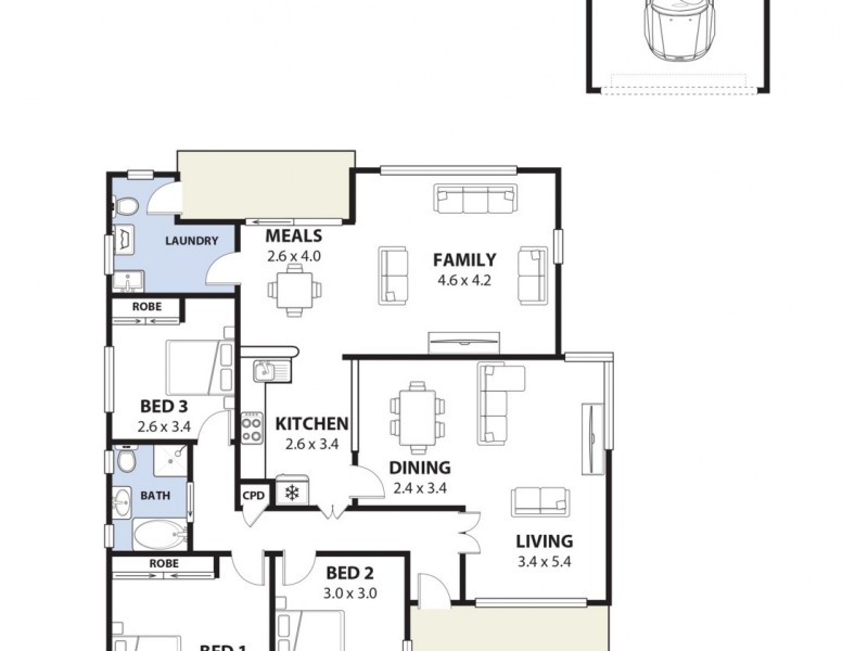 4 Glendale Avenue, Padstow NSW 2211 Floorplan
