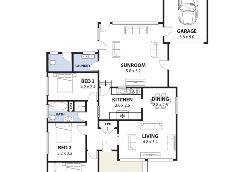 36 Dravet Street, Padstow NSW 2211 Floorplan