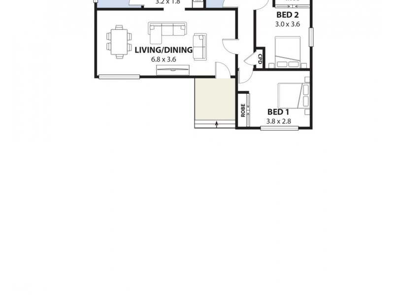 21 Wollongbar Avenue, Panania NSW 2213 Floorplan