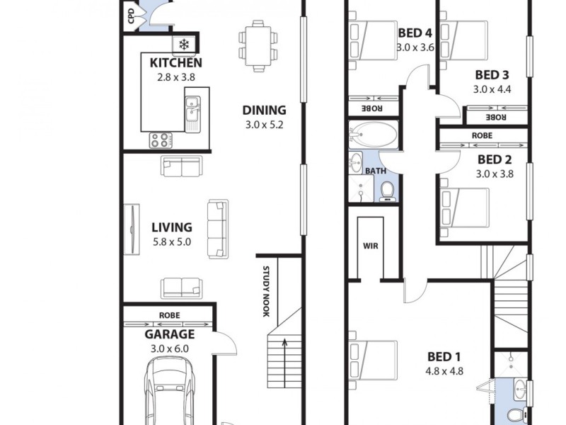 6 Langdale Avenue, Revesby NSW 2212 Floorplan