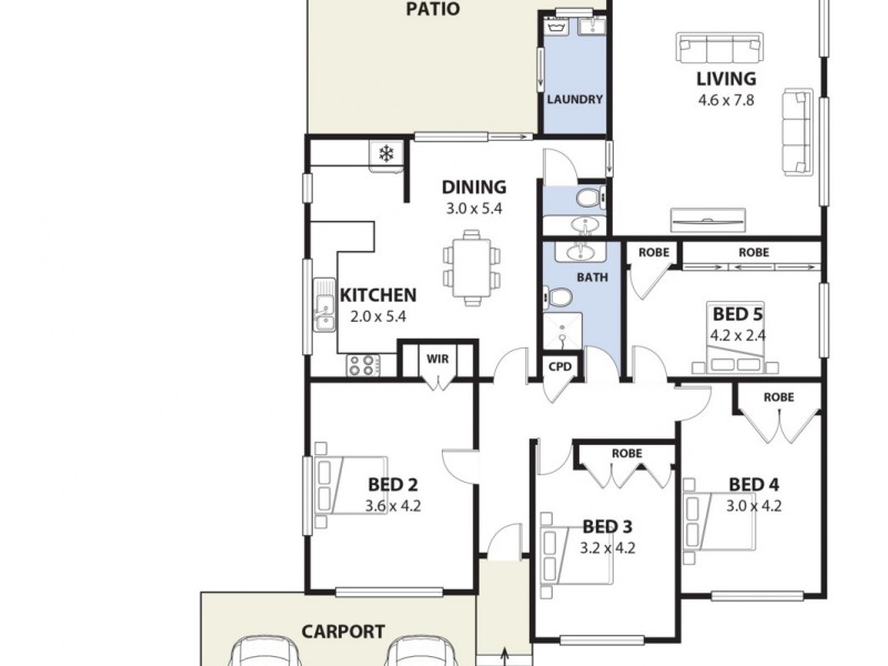 35 Laundess Avenue, Panania NSW 2213 Floorplan