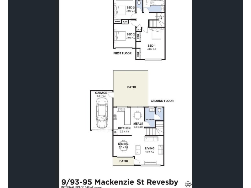 9/93-95 Mackenzie Street, Revesby NSW 2212 Floorplan