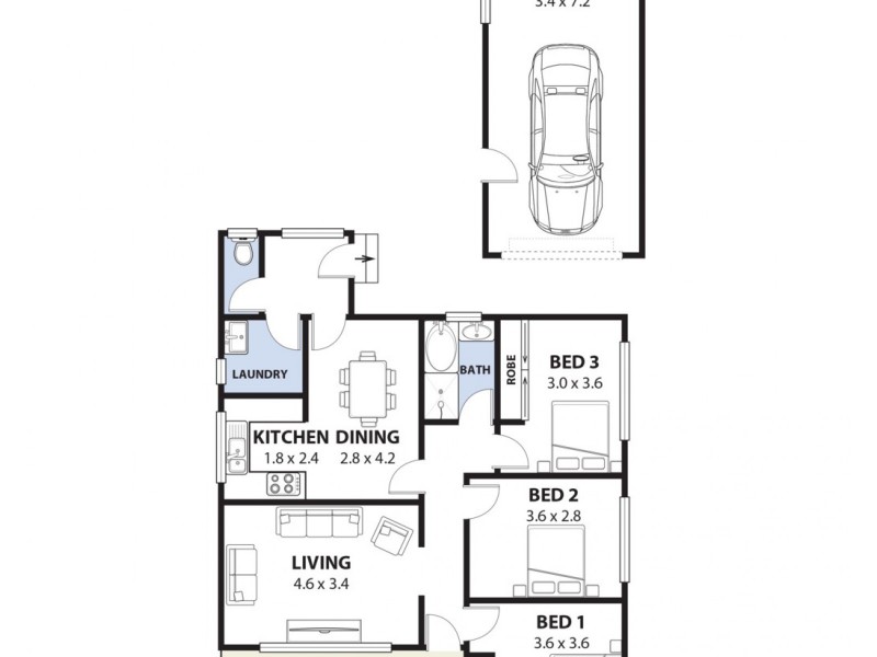 19 Anne Street, Revesby NSW 2212 Floorplan