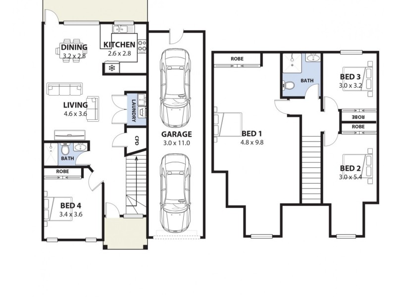 4/23 Montgomery Avenue, Revesby NSW 2212 Floorplan