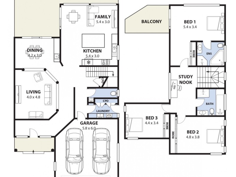 20 Burley Road, Padstow NSW 2211 Floorplan