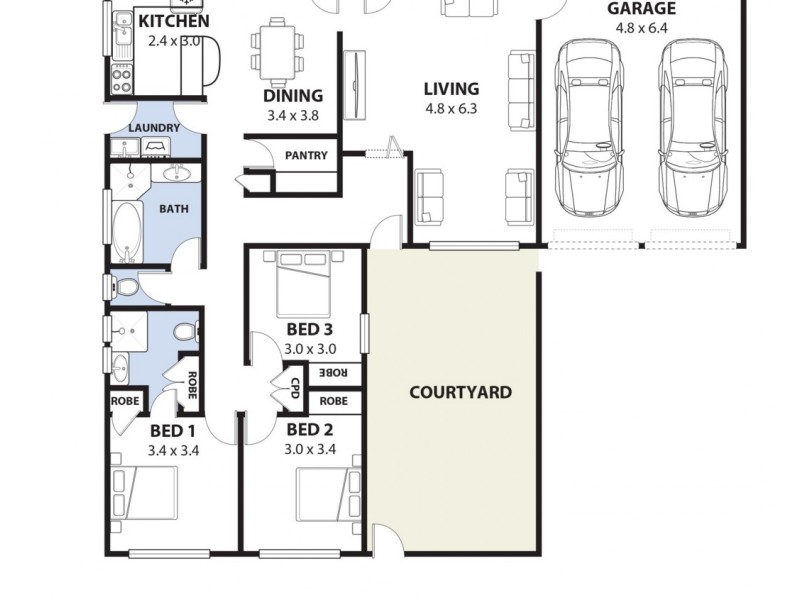 36 Archibald Street, Padstow NSW 2211 Floorplan