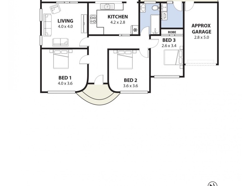 754A Henry Lawson Drive, Picnic Point NSW 2213 Floorplan