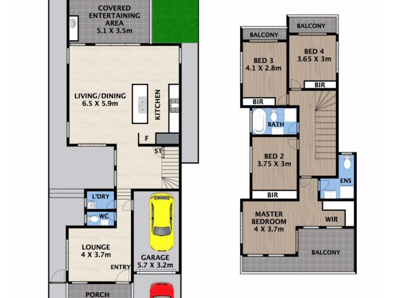 65 Lang Street, Padstow NSW 2211 Floorplan