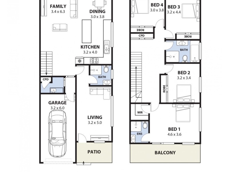 1/113-117 Ely Street, Revesby NSW 2212 Floorplan