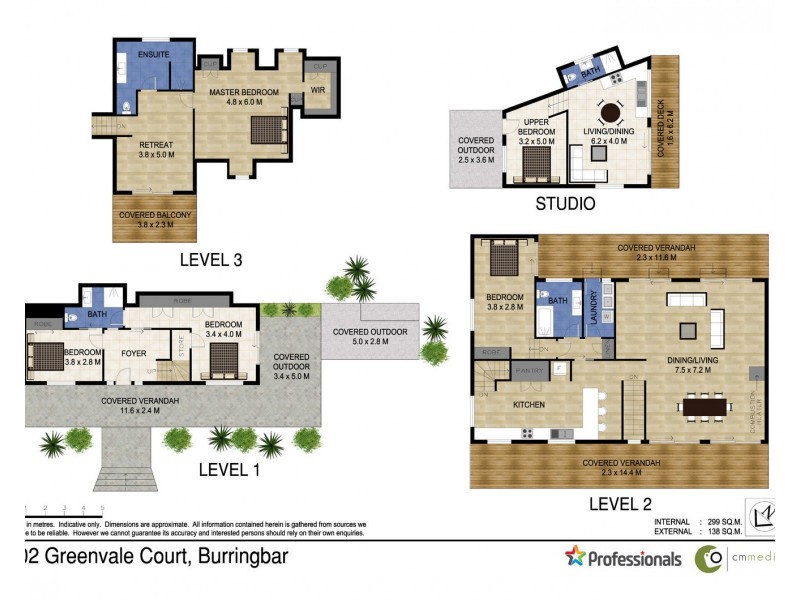 102  Greenvale Court, Burringbar NSW 2483 Floorplan