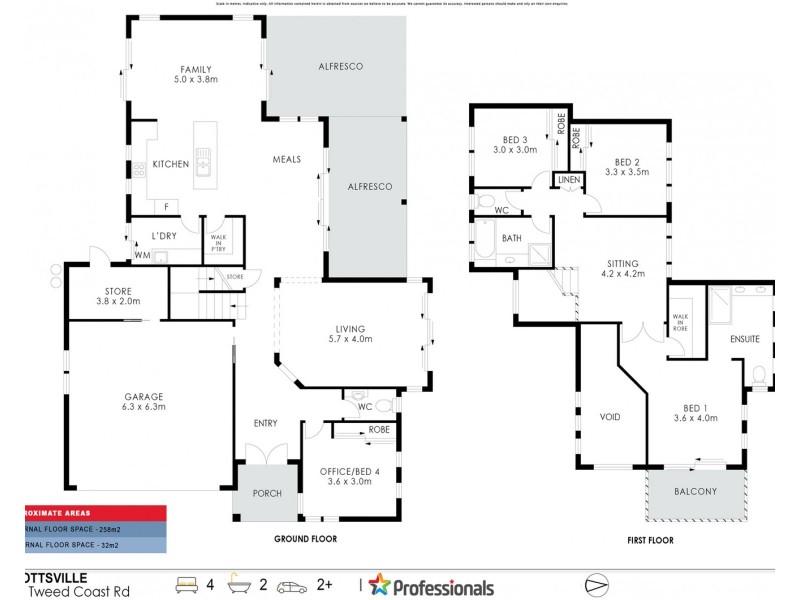 23 Tweed Coast Road, Pottsville NSW 2489 Floorplan