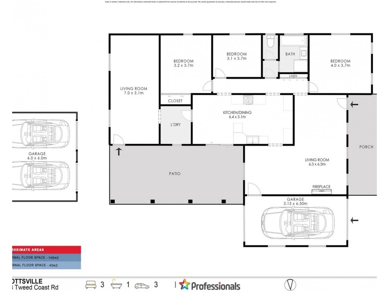 68 Tweed Coast Road, Pottsville NSW 2489 Floorplan