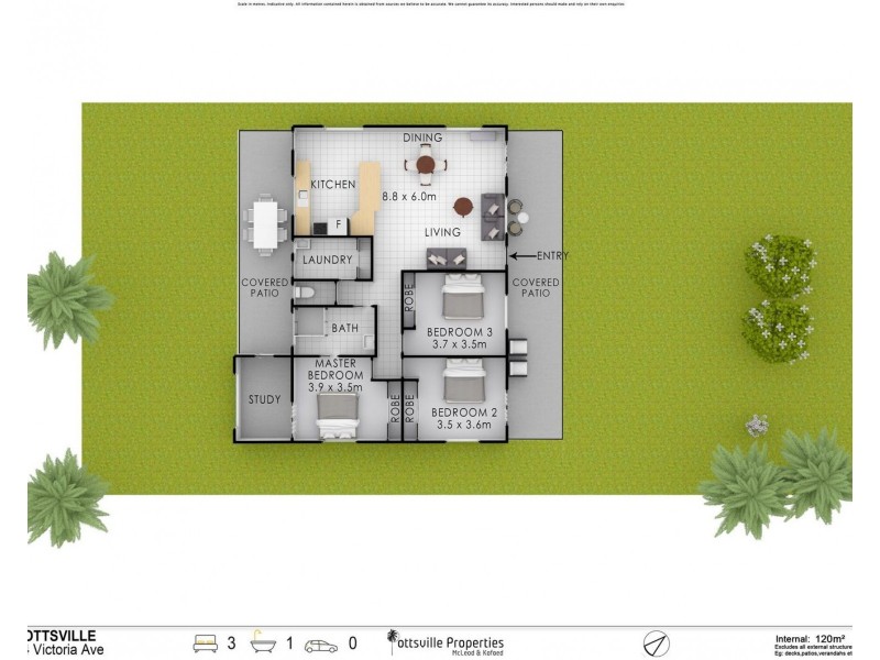 24 Victoria Avenue, Pottsville NSW 2489 Floorplan