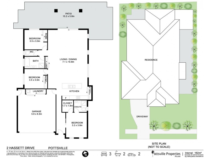 1/22 Hassett Drive, Pottsville NSW 2489 Floorplan