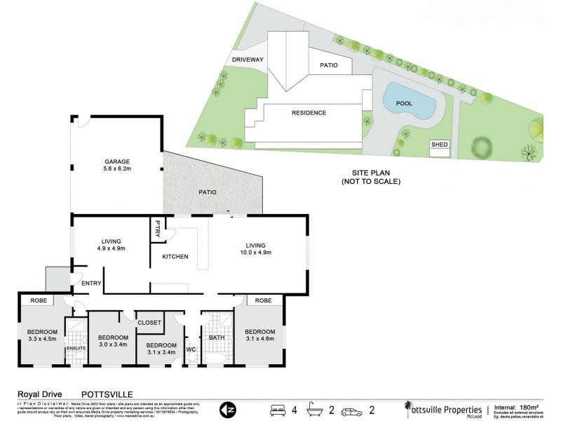 37  Royal Drive, Pottsville NSW 2489 Floorplan