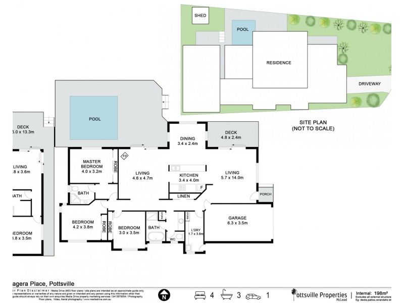 7 Jagera Close, Pottsville NSW 2489 Floorplan