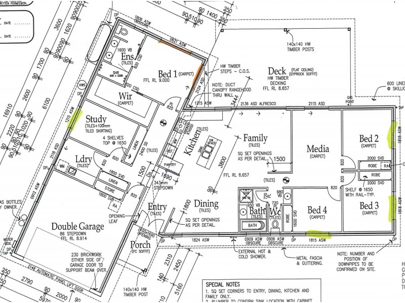 2 Flintwood Street, Pottsville NSW 2489 Floorplan