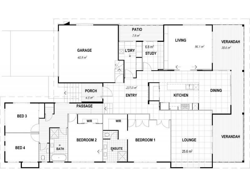 6 Hovea Drive, Pottsville NSW 2489 Floorplan
