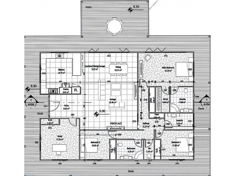 1101 Cudgera Creek Road, Pottsville NSW 2489 Floorplan