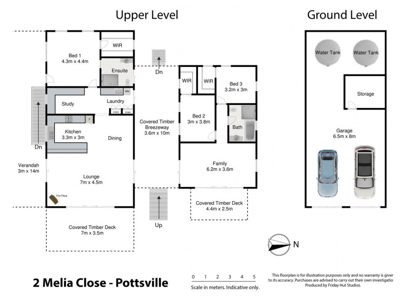 2 Melia Close, Pottsville NSW 2489 Floorplan