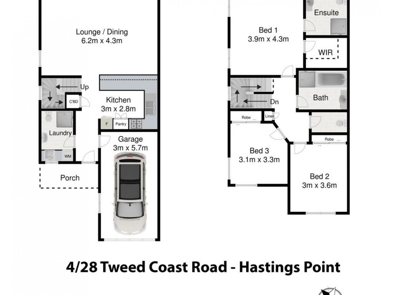 4/26 Tweed Coast Road, Hastings Point NSW 2489 Floorplan