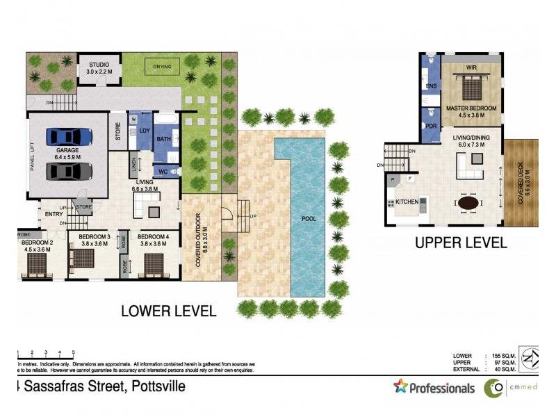 64 Sassafras Street, Pottsville NSW 2489 Floorplan