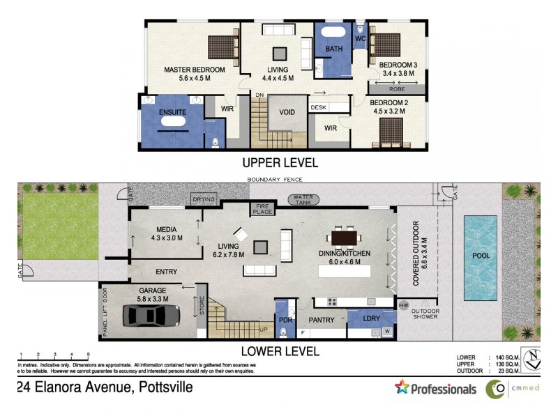 1/24 Elanora Avenue, Pottsville NSW 2489 Floorplan