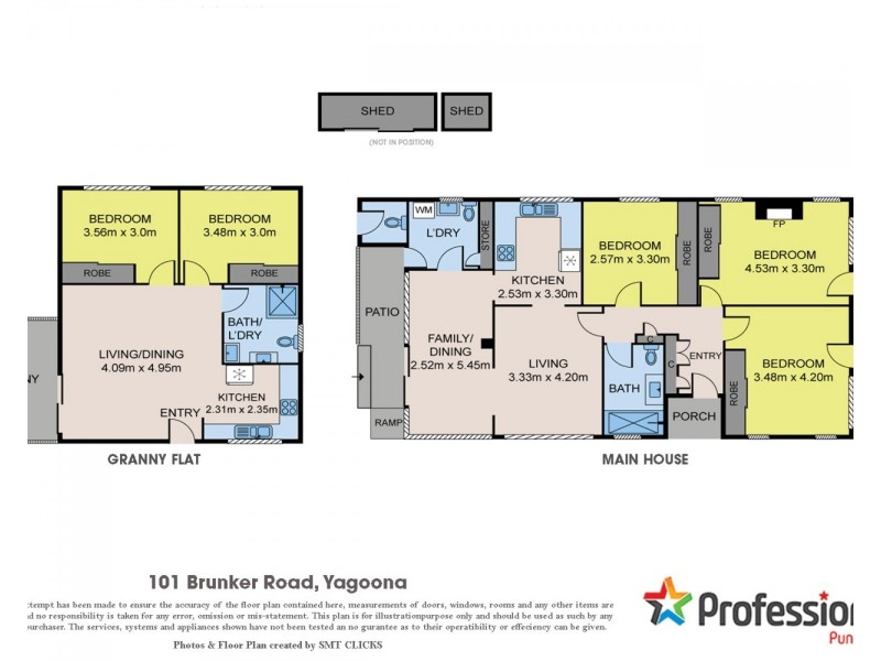 101 BRUNKER Road, Yagoona NSW 2199 Floorplan