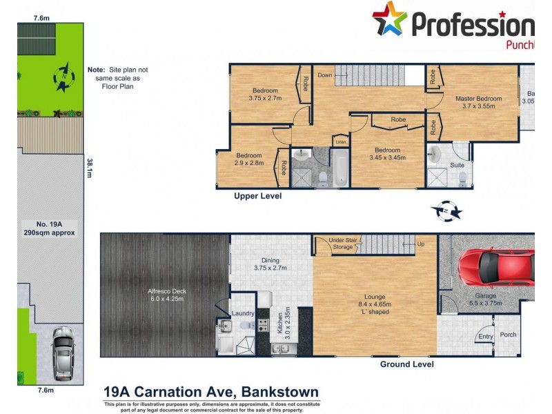 19A CARNATION Avenue, Bankstown NSW 2200 Floorplan