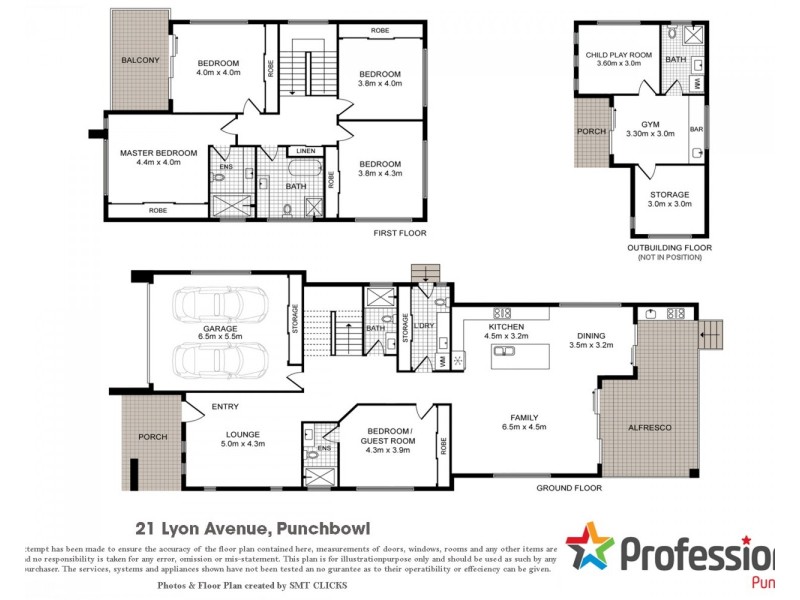 21 LYON Avenue, Punchbowl NSW 2196 Floorplan