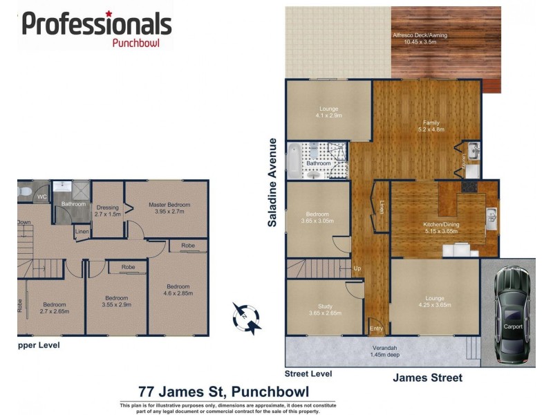 77 JAMES Street, Punchbowl NSW 2196 Floorplan