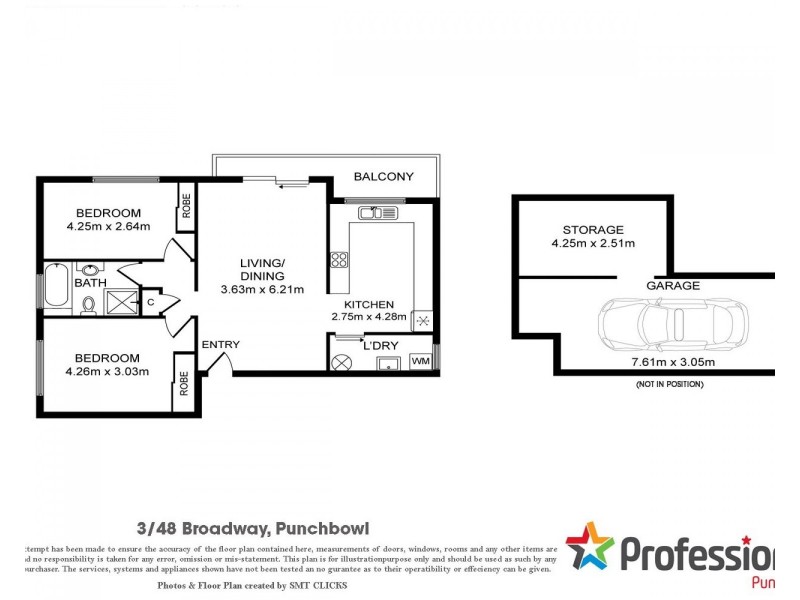 3/48 BROADWAY, Punchbowl NSW 2196 Floorplan