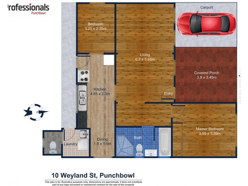 10 weyland Street, Punchbowl NSW 2196 Floorplan