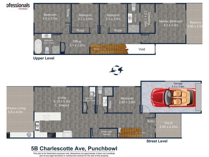 5A CHARLESCOTTE Avenue, Punchbowl NSW 2196 Floorplan