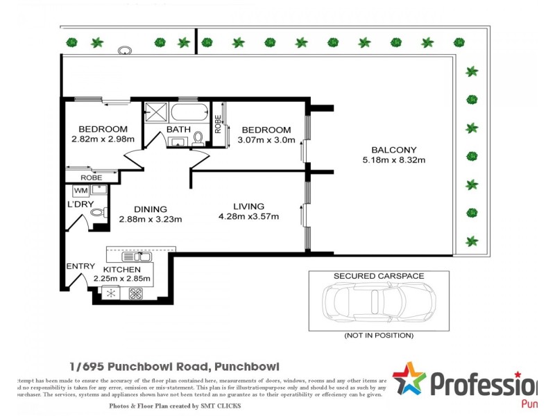 1/695 PUNCHBOWL Road, Punchbowl NSW 2196 Floorplan