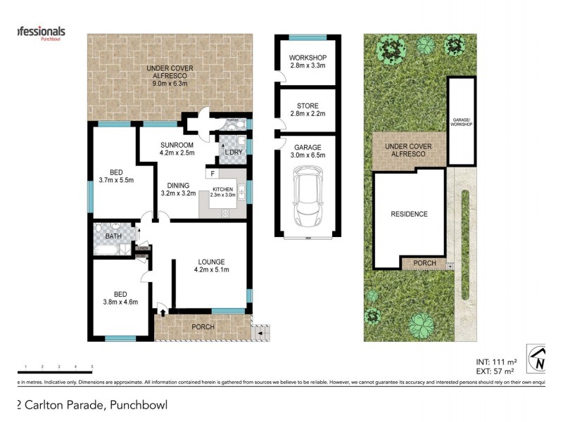 22 CARLTON Parade, Punchbowl NSW 2196 Floorplan
