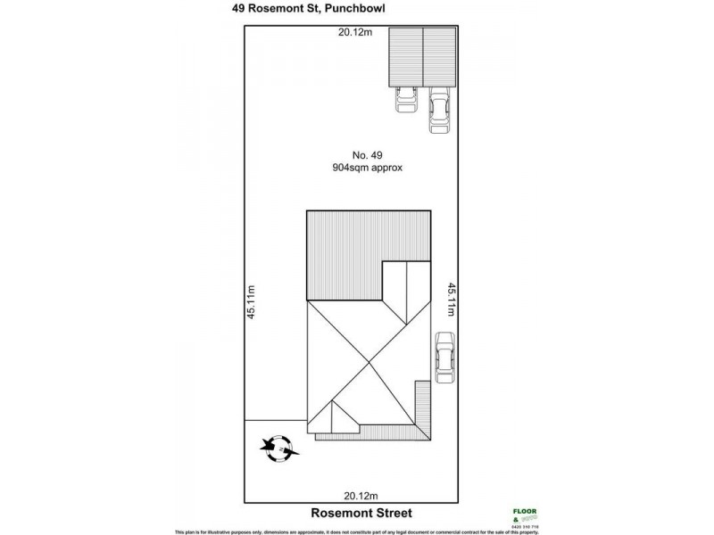 49 rosemont Street, Punchbowl NSW 2196 Floorplan