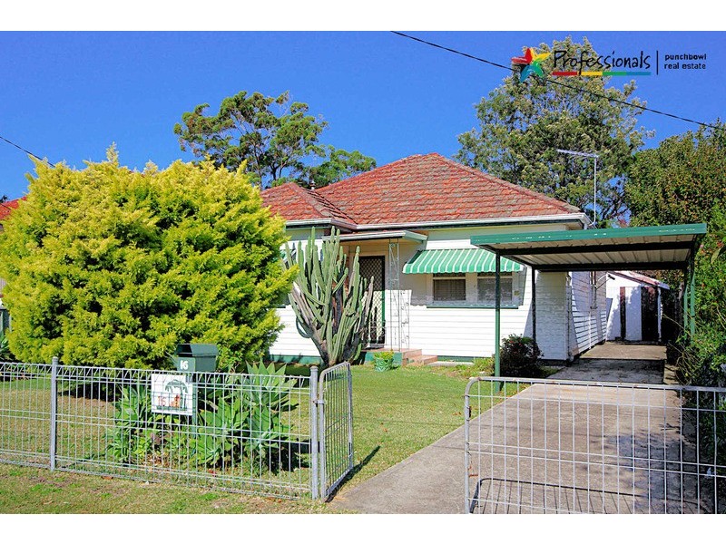 16 WEYLAND Street, Punchbowl NSW 2196